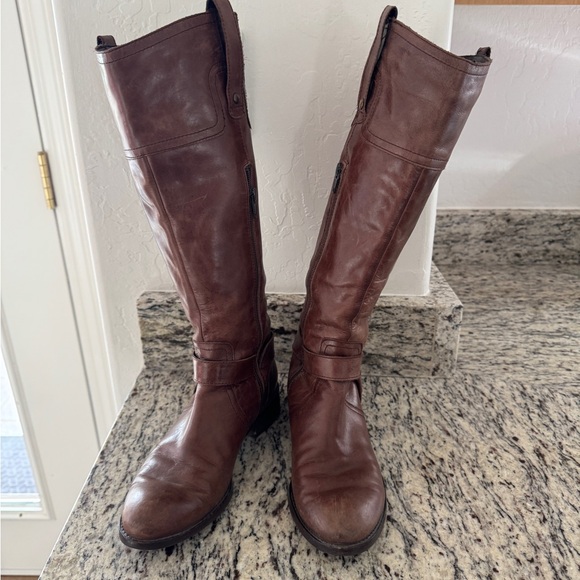 Seychelles Leather Riding Boots Size 7 - Picture 2 of 6